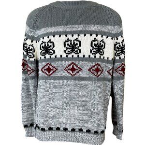 National Shirt Alpine Collection Men's Duplicate Stitch  VTG Ski Sweater Med